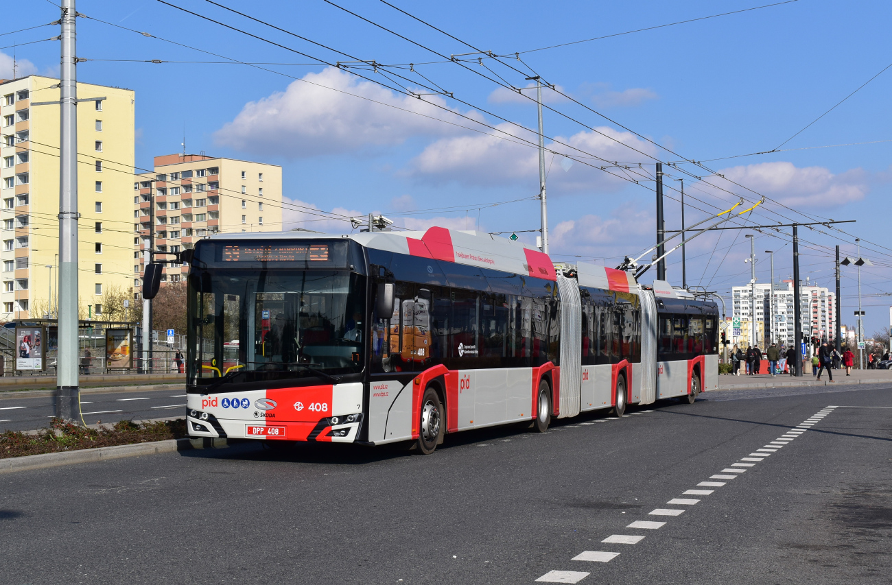 Прага, Škoda-Solaris 24m (Škoda 38Tr) № 408