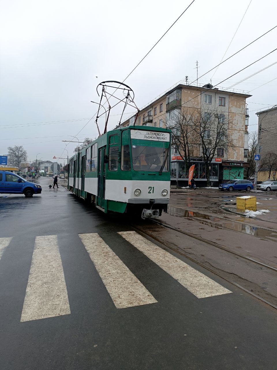 Житомир, Tatra KT4SU № 21