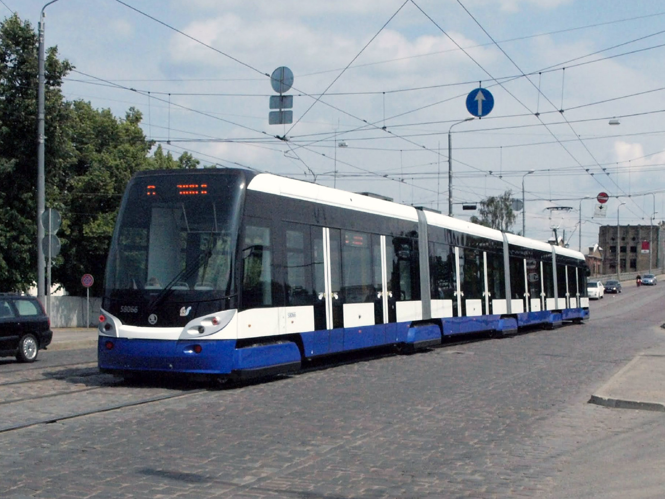 Рига, Škoda 15T1 ForCity Alfa Riga № 58066