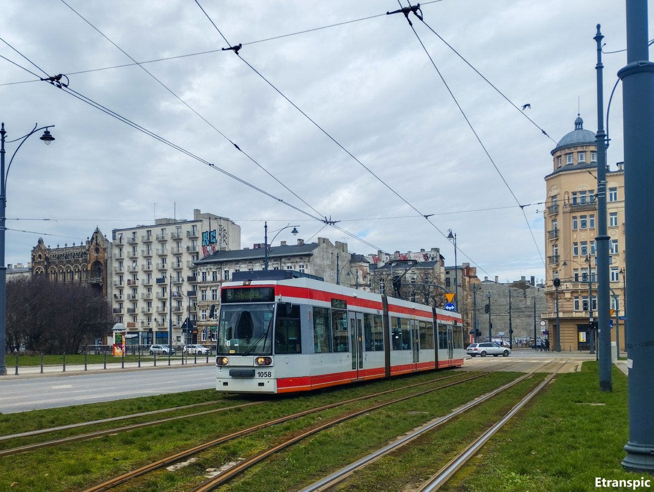 Łódź, Duewag MGT6D Nr 1058
