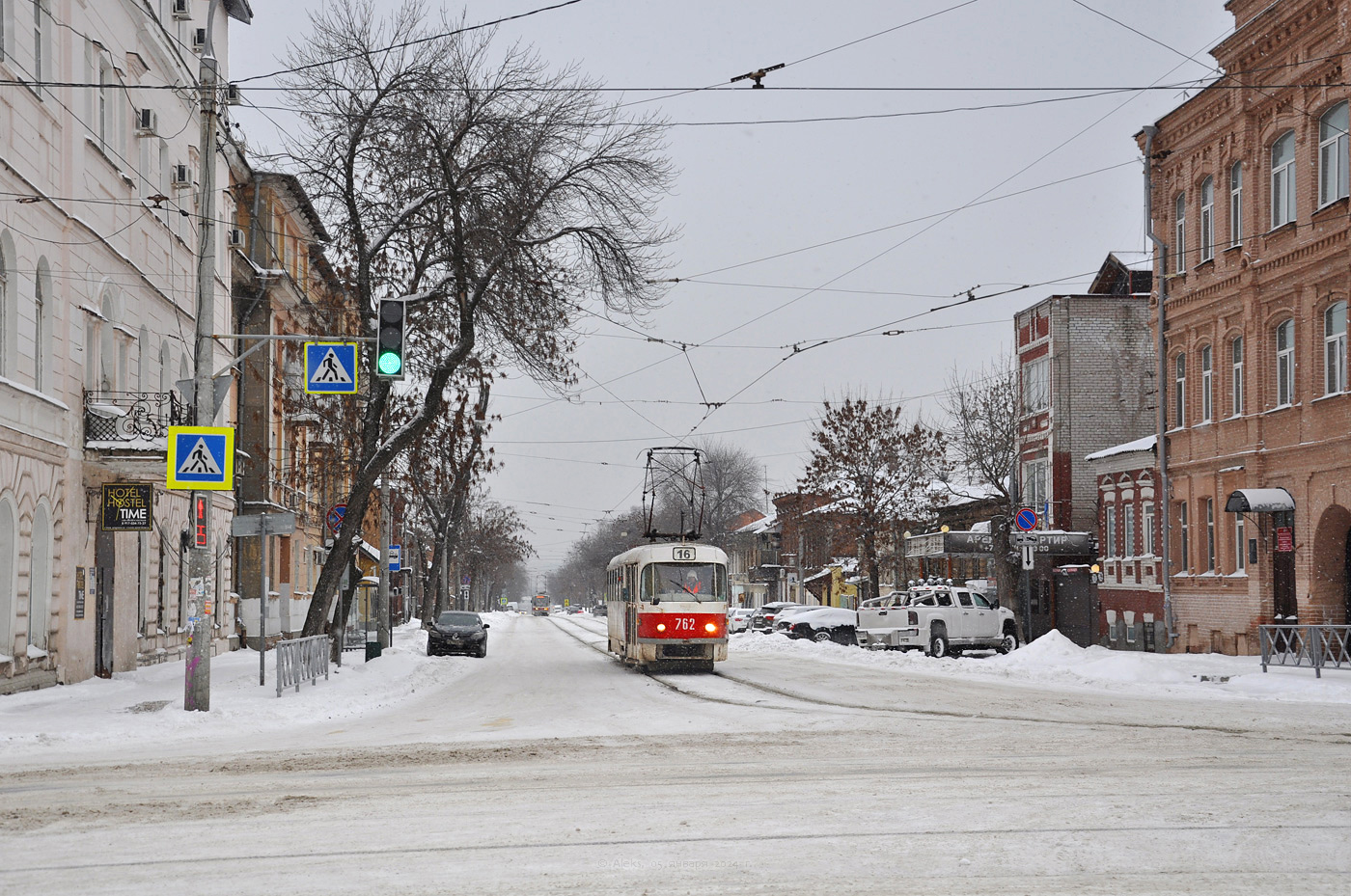 Самара, Tatra T3SU (двухдверная) № 762