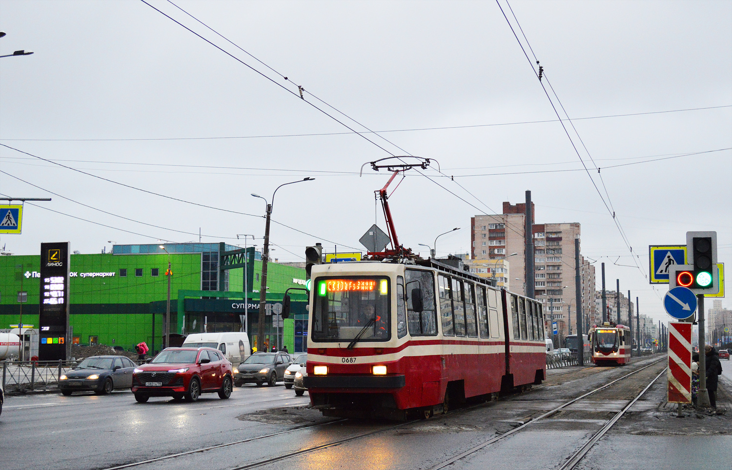 Санкт-Петербург, ЛВС-86К № 0687