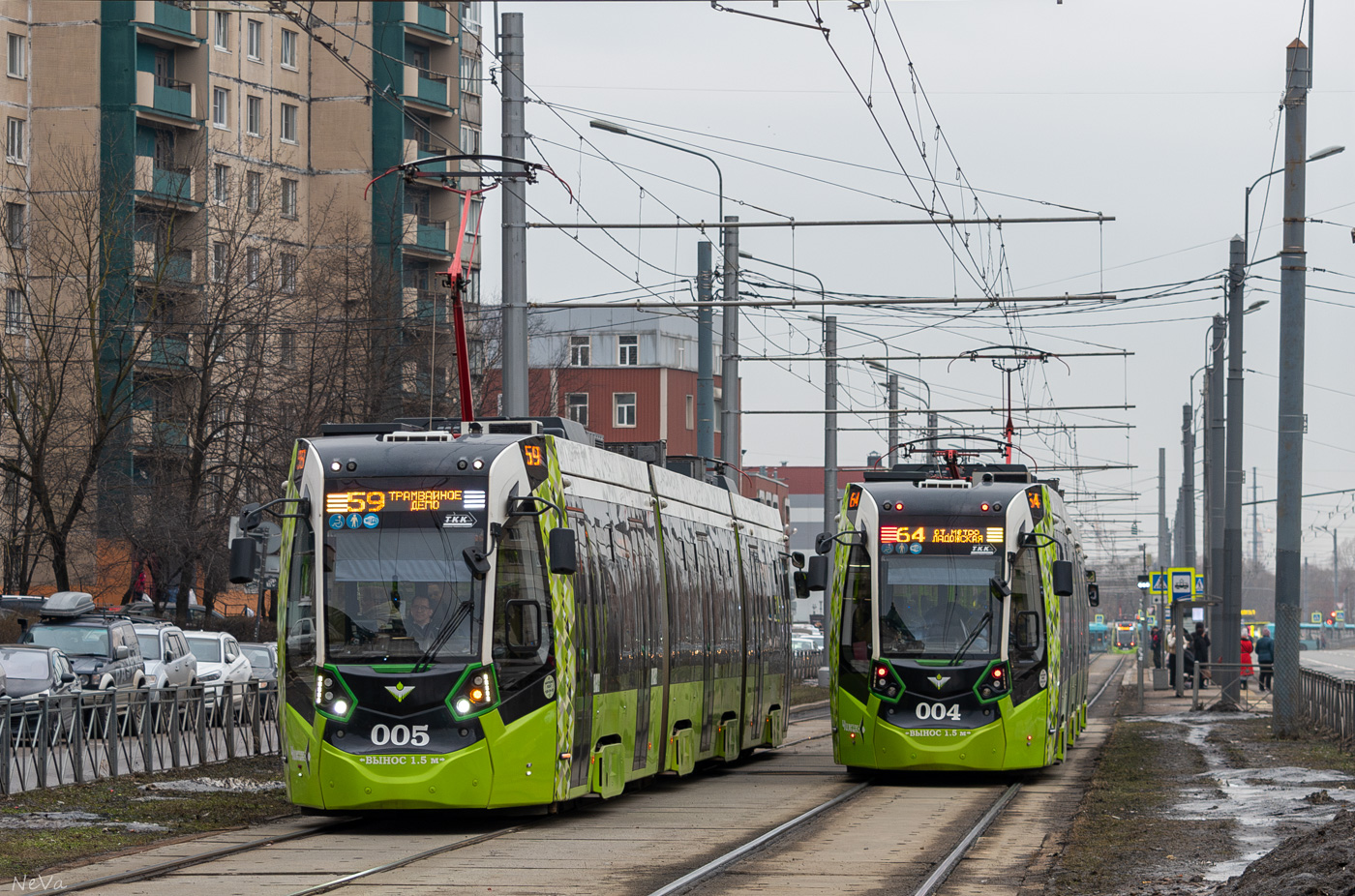 Санкт-Петербург, Stadler B85600M № 005; Санкт-Петербург, Stadler B85600M № 004