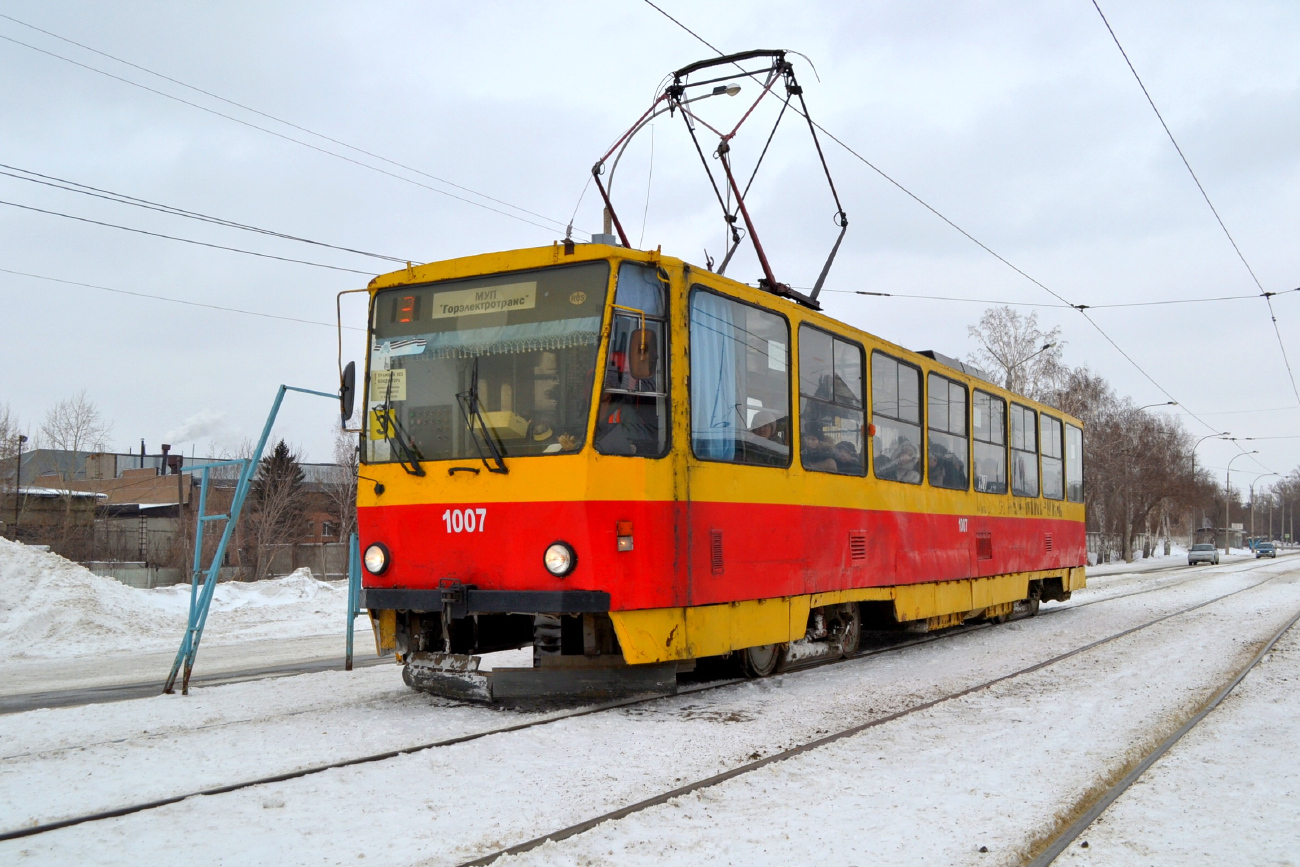 Барнаул, Tatra T6B5SU № 1007