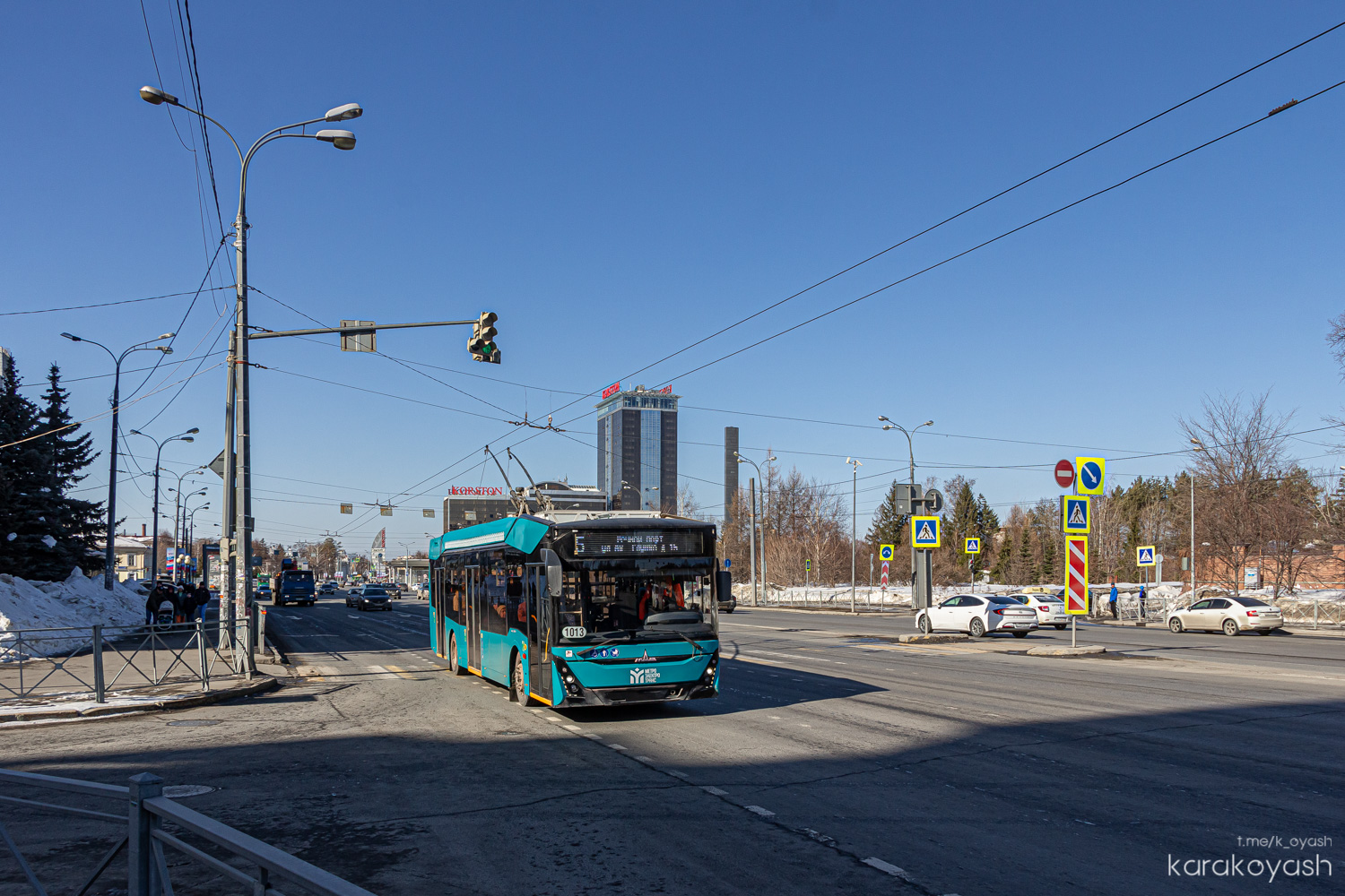 Казань, МАЗ-303Т22 № 1013