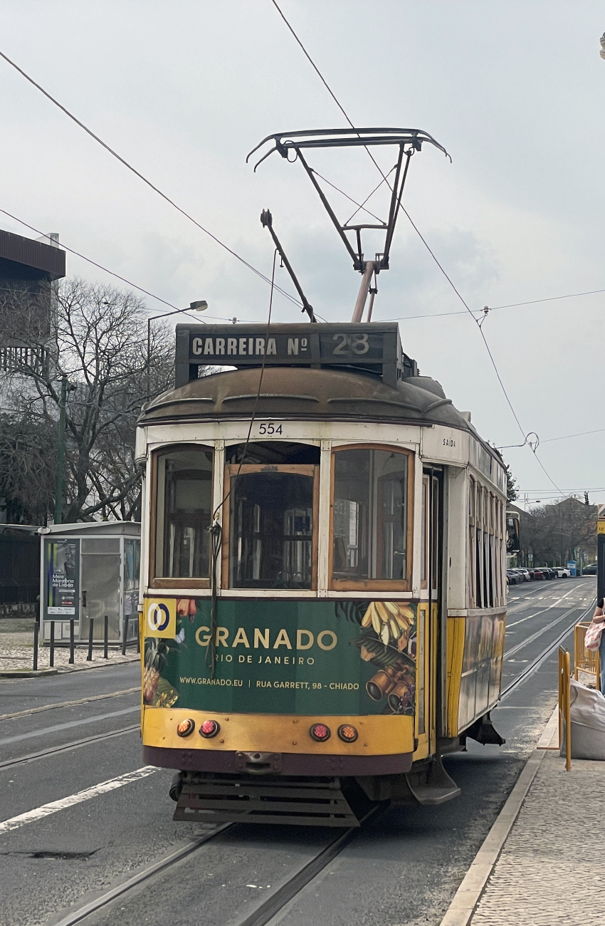 Лиссабонская агломерация, Carris 2-axle motorcar (Remodelado) № 554