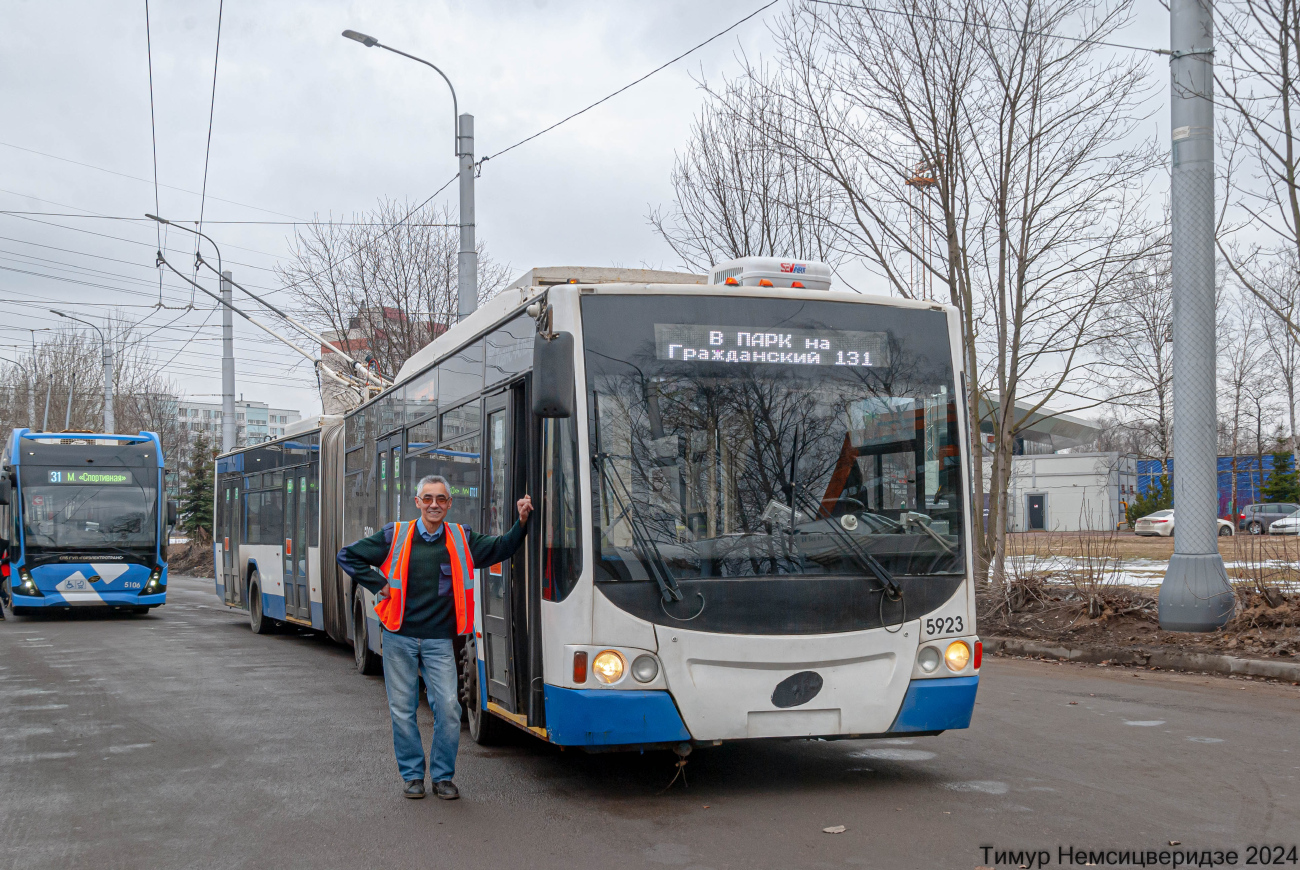 Electric transport employees