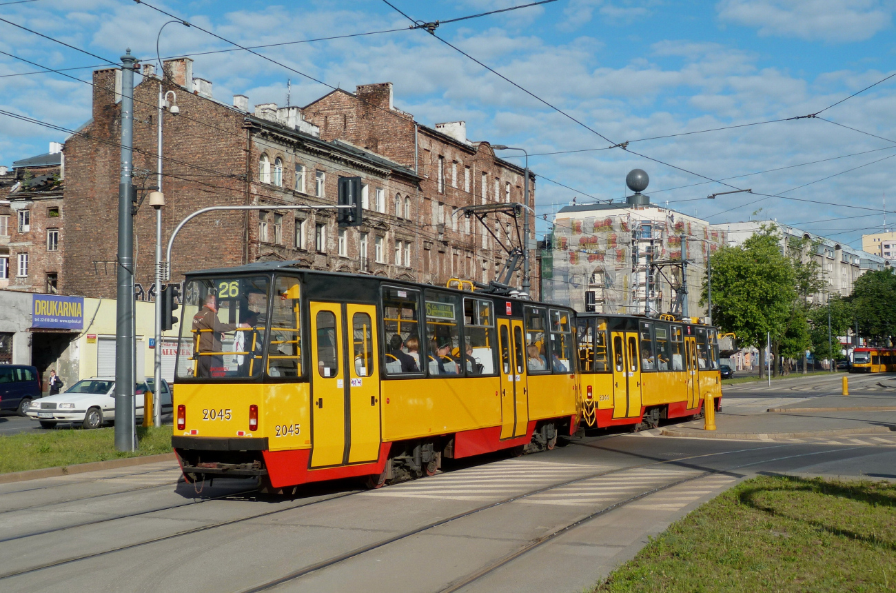 Варшава, Konstal 105N2k № 2045