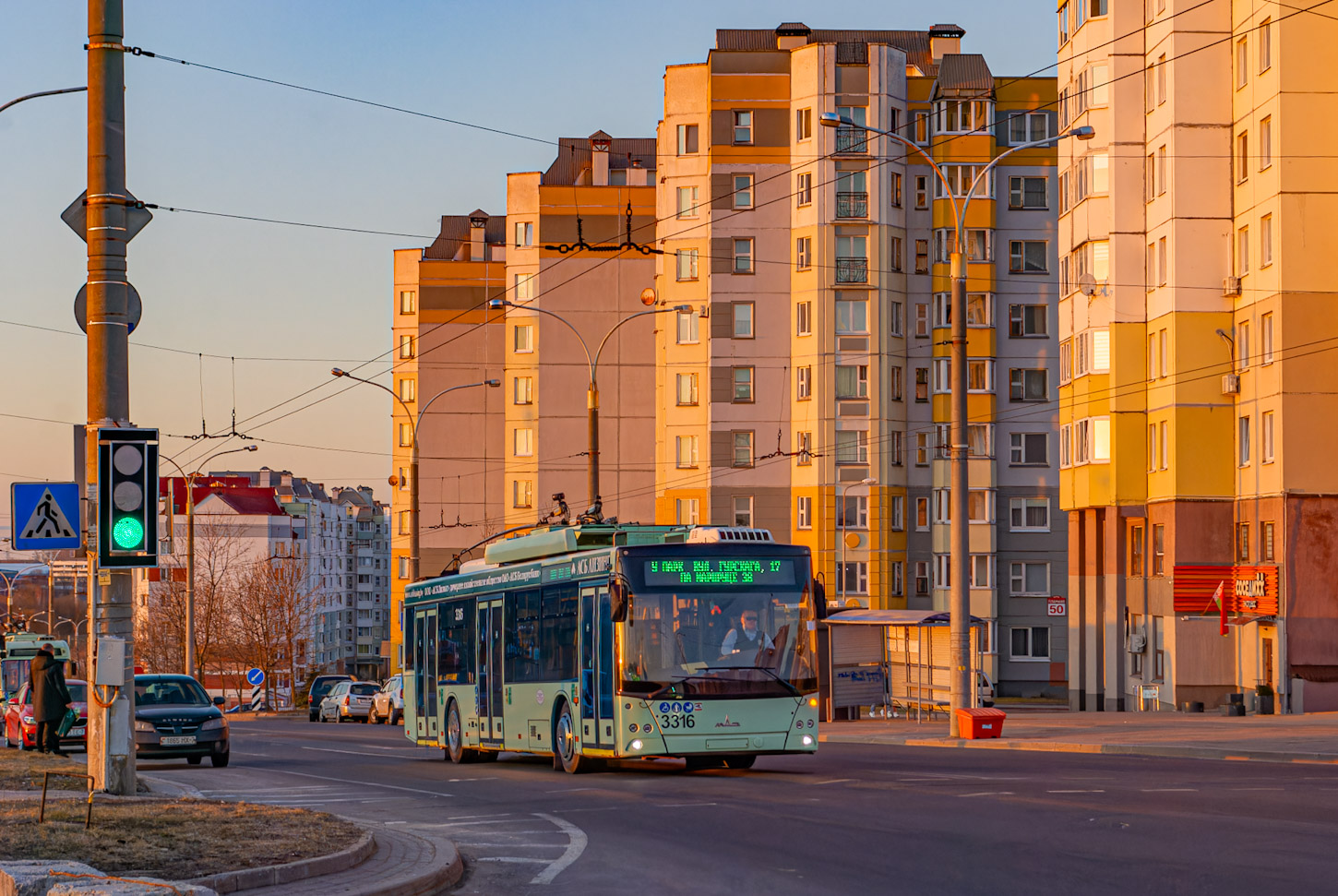Mińsk, MAZ-203T70 Nr 3316