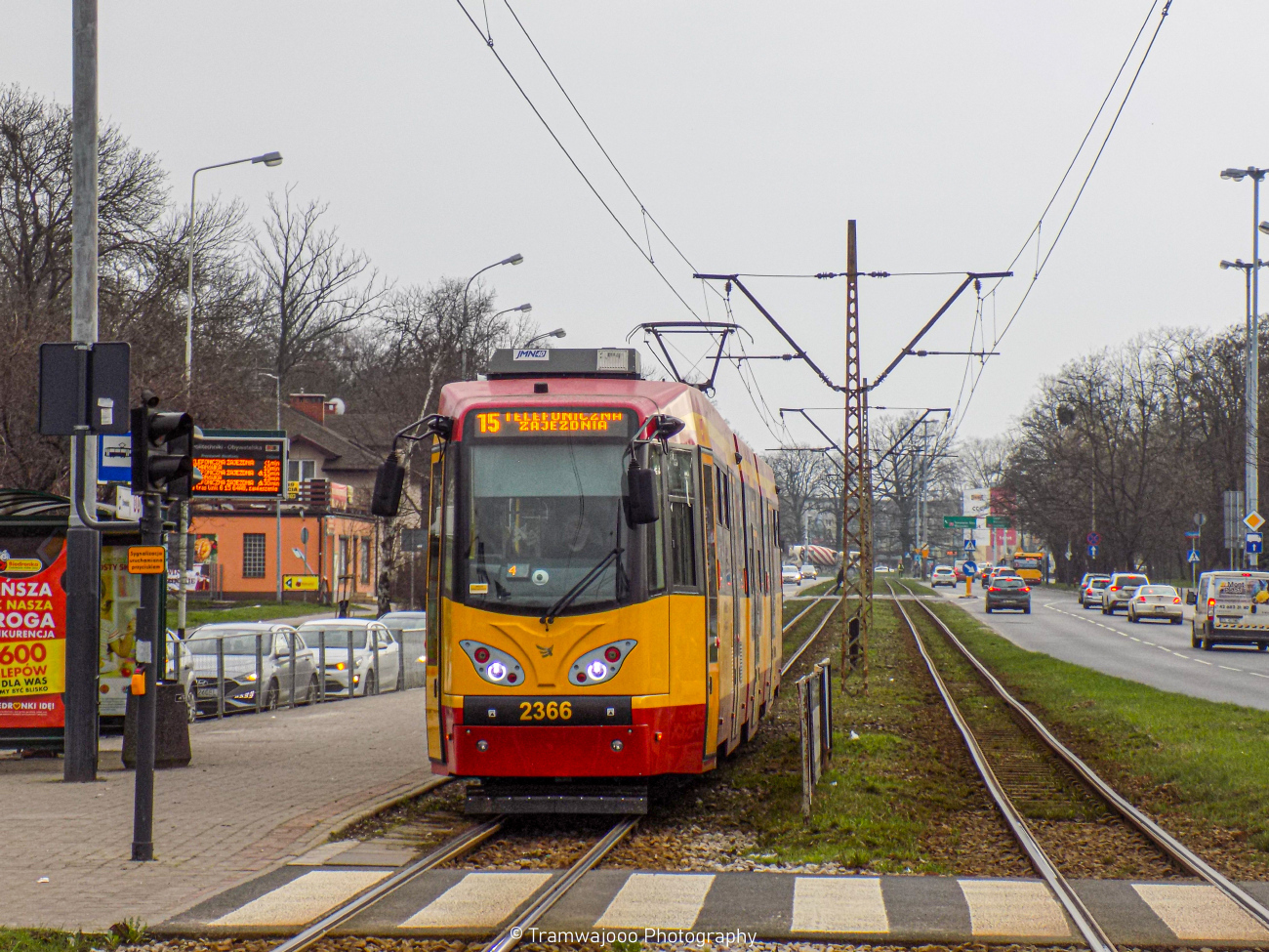 Łódź, Duewag M8CN # 2366 Łódź, Duewag M8CN # 2366