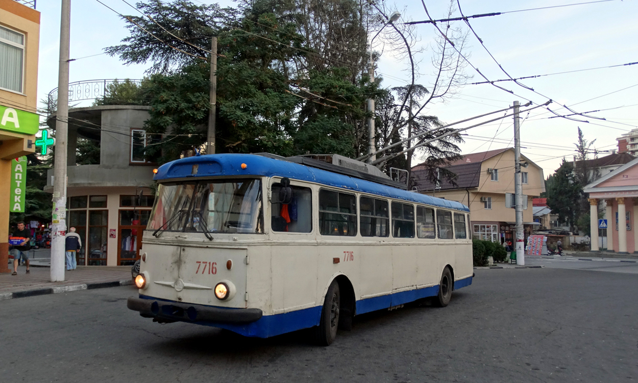 Krimmi trollid (Simferopol - Alušta - Jalta), Škoda 9TrH27 № 7716