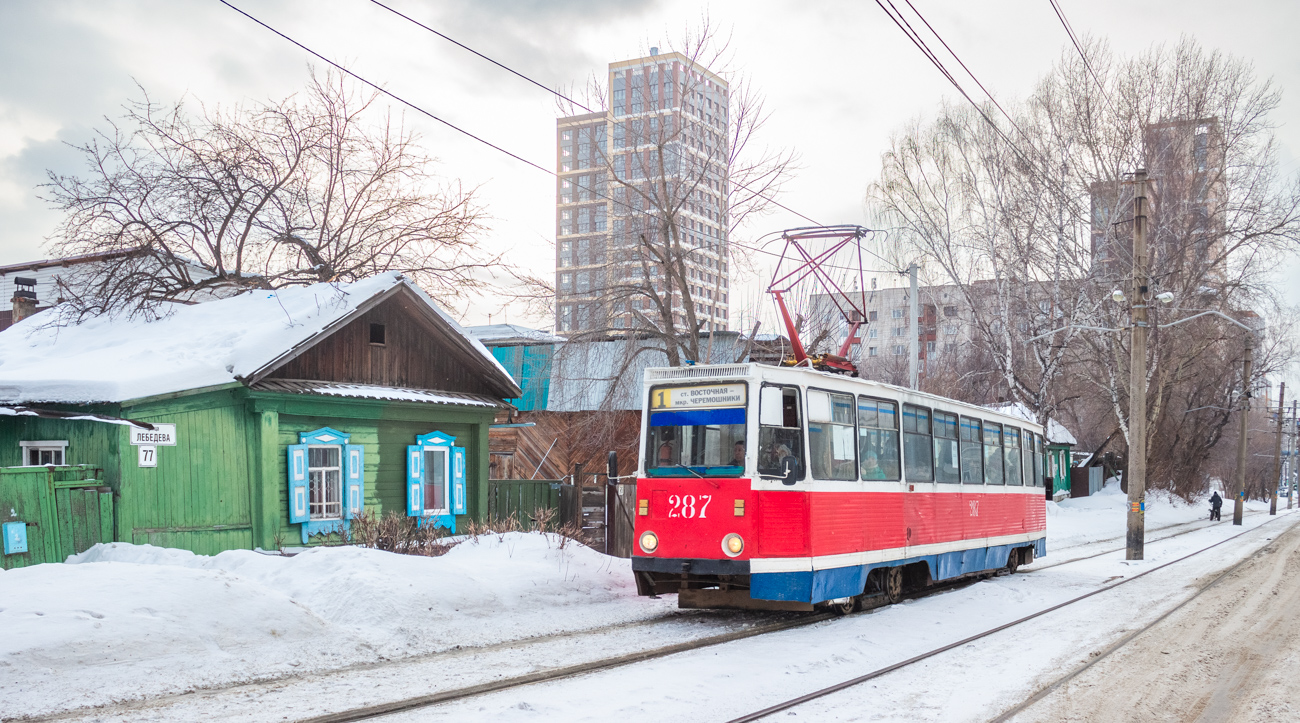 Томск, 71-605 (КТМ-5М3) № 287