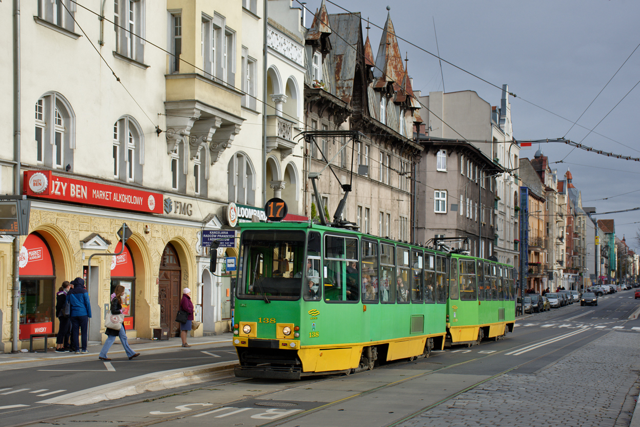 Познань, Konstal 105Na № 138