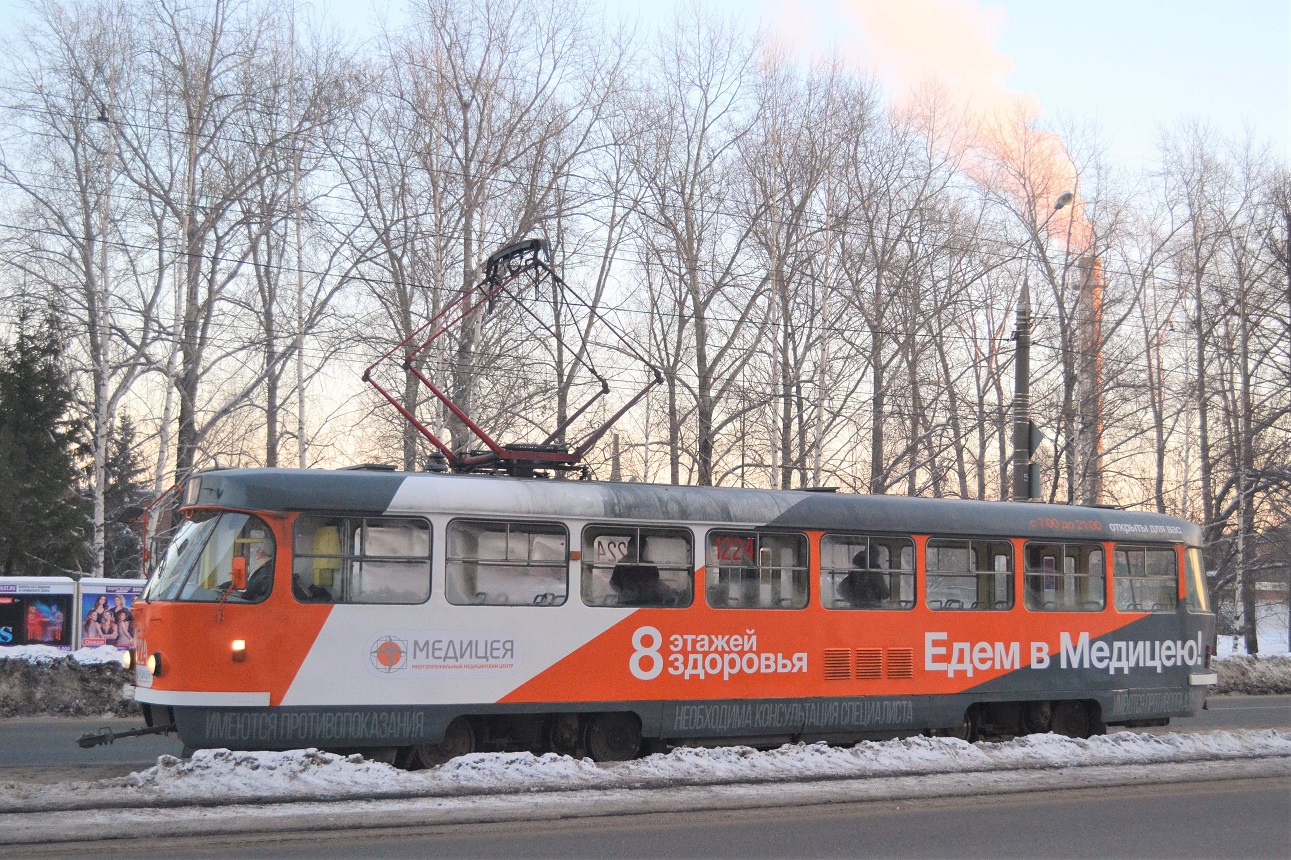 Ижевск, Tatra T3K № 1224