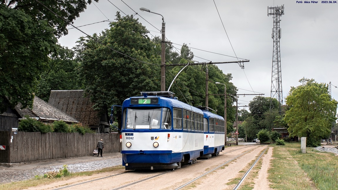 Рига, Tatra T3A № 30242