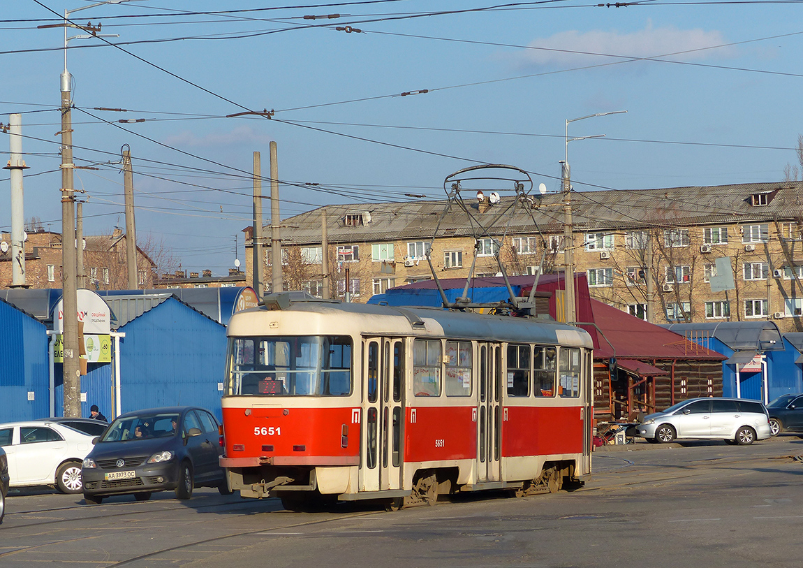 Киев, Tatra T3SUCS № 5651