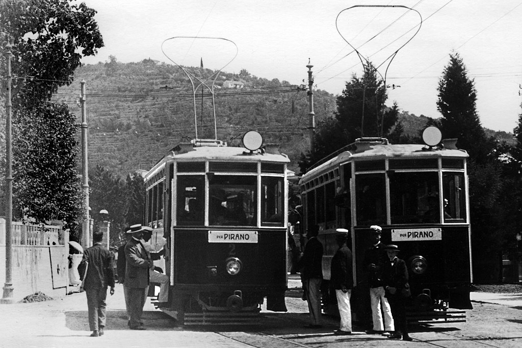 Пиран, Двухосный моторный Graz № 2; Пиран, Двухосный моторный Graz № 3; Пиран — Старые фотографии