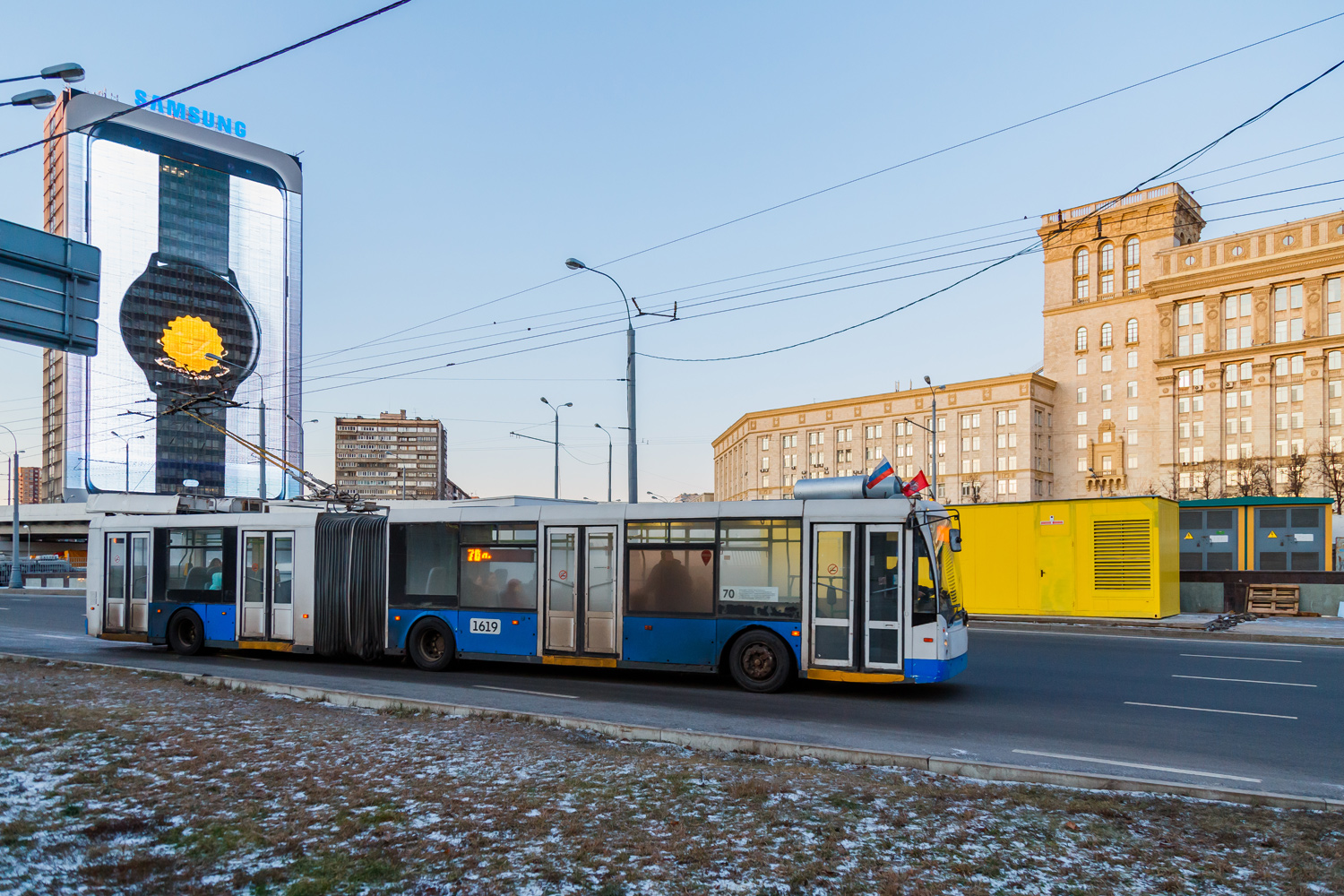Москва, Тролза-6206.00 «Мегаполис» № 1619 Москва, Тролза-6206.00 «Мегаполис» № 1619
