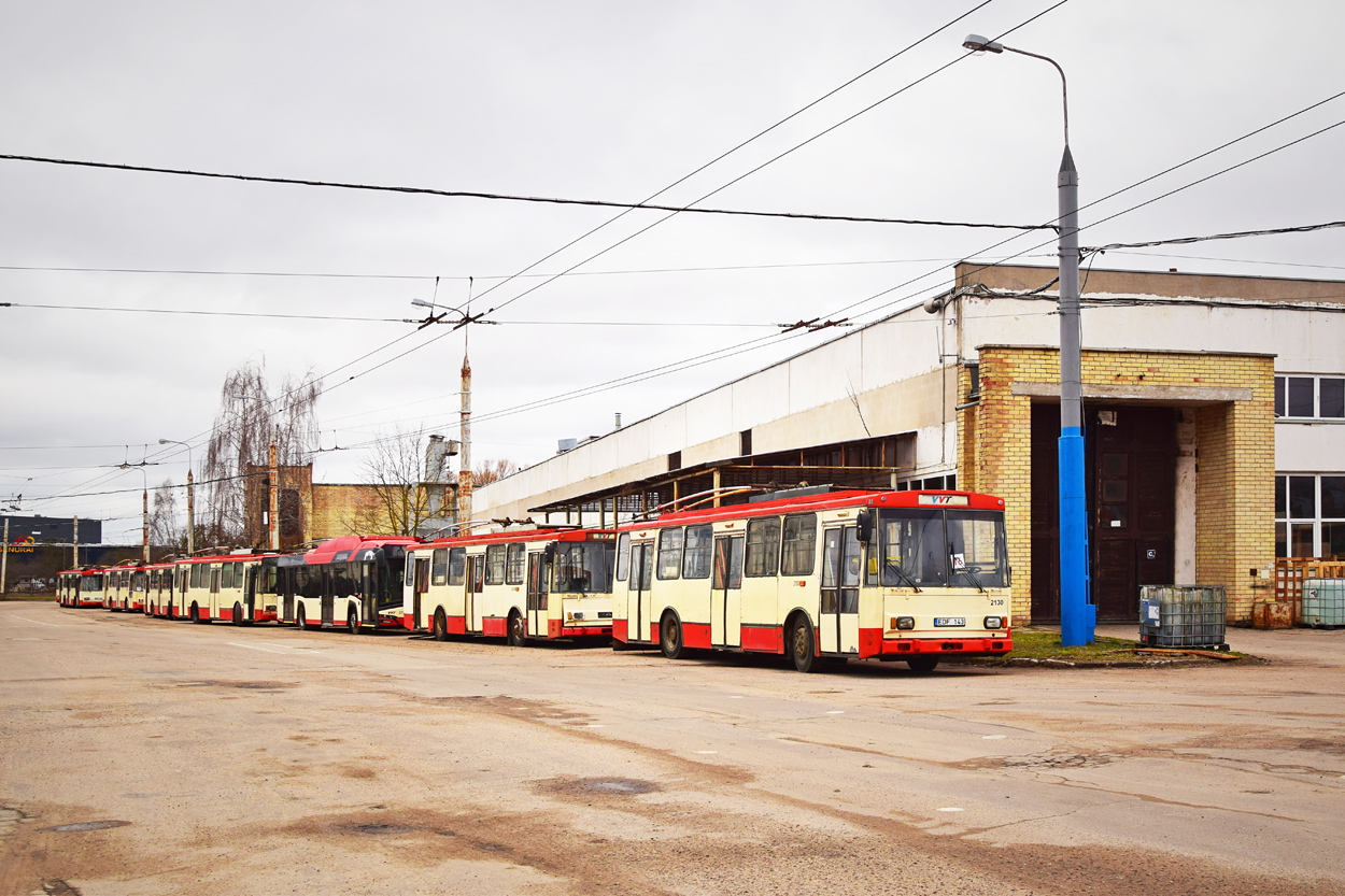 Вильнюс, Škoda 14Tr11/6 № 2130