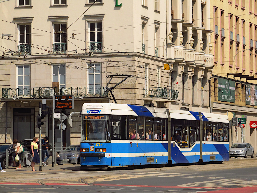 Вроцлав, Modertrans Moderus Beta 205WrAs-MF 17 AC № 2724