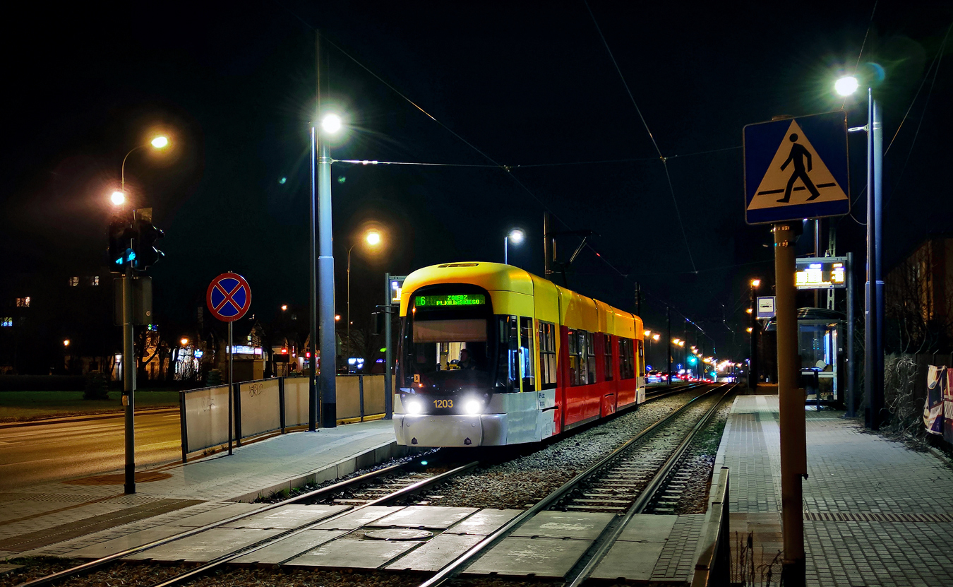 Лодзь, Bombardier Cityrunner № 1203 Лодзь, Bombardier Cityrunner № 1203
