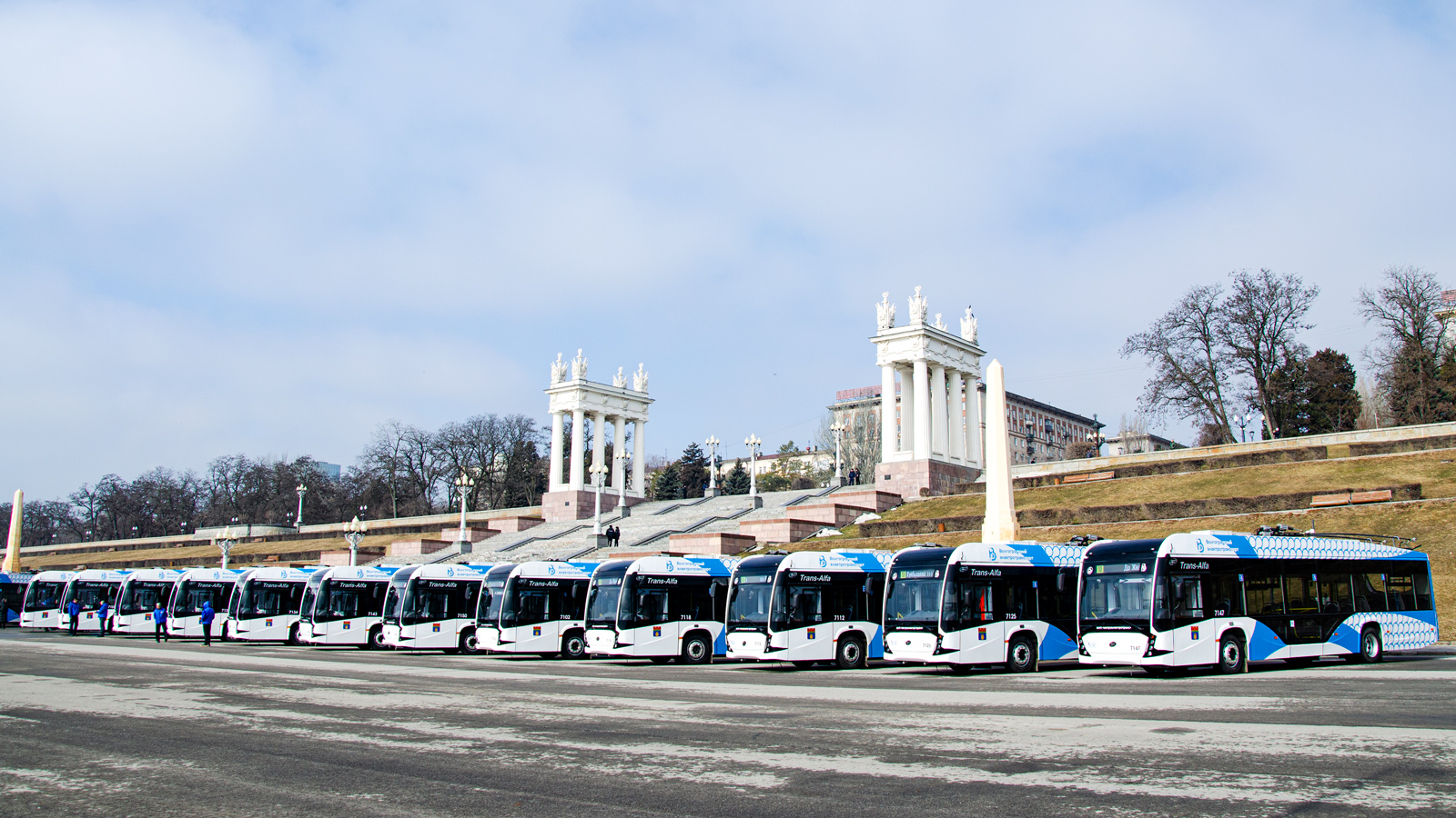 Волгоград, ВМЗ-5298.01 «Авангард» № 7147; Волгоград — Новые троллейбусы