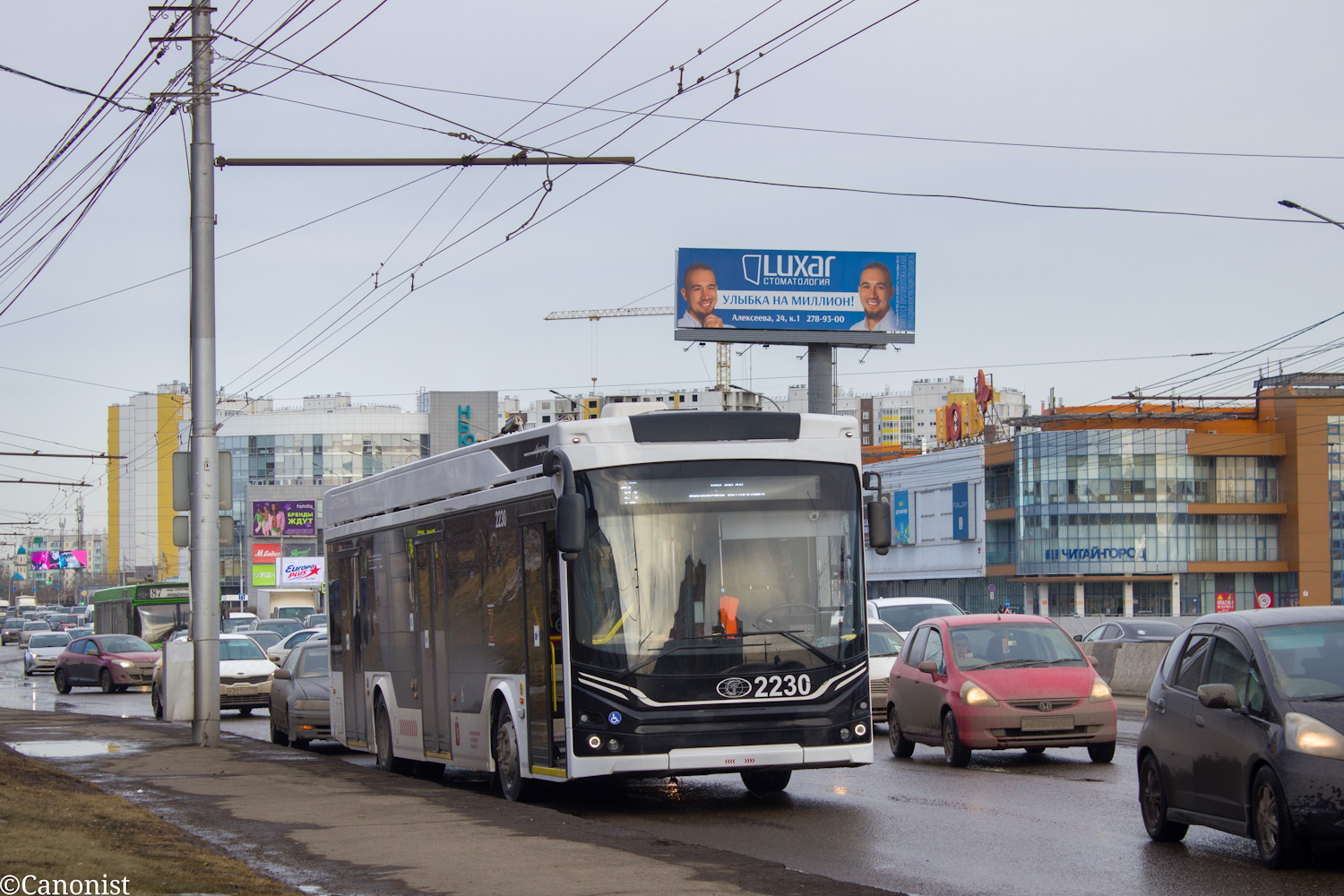 Красноярск, ПКТС-6281.01 «Адмирал» № 2230; Красноярск — ДТП и происшествия
