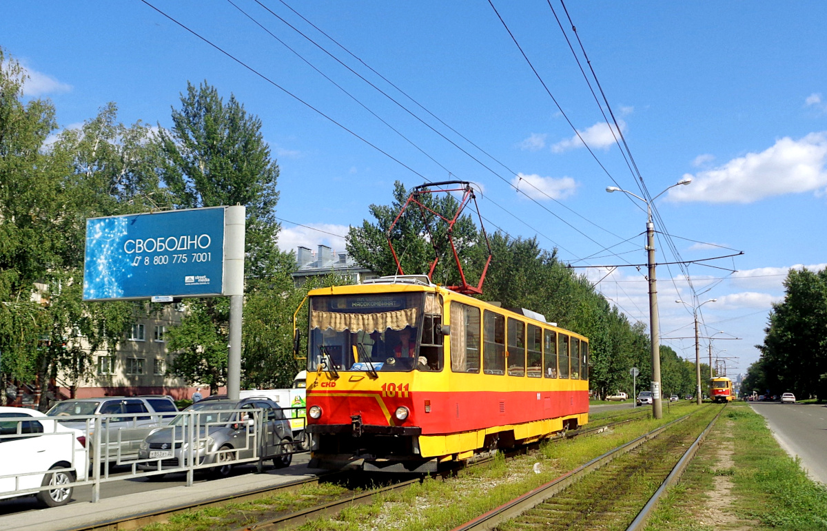 Барнаул, Tatra T6B5SU № 1011