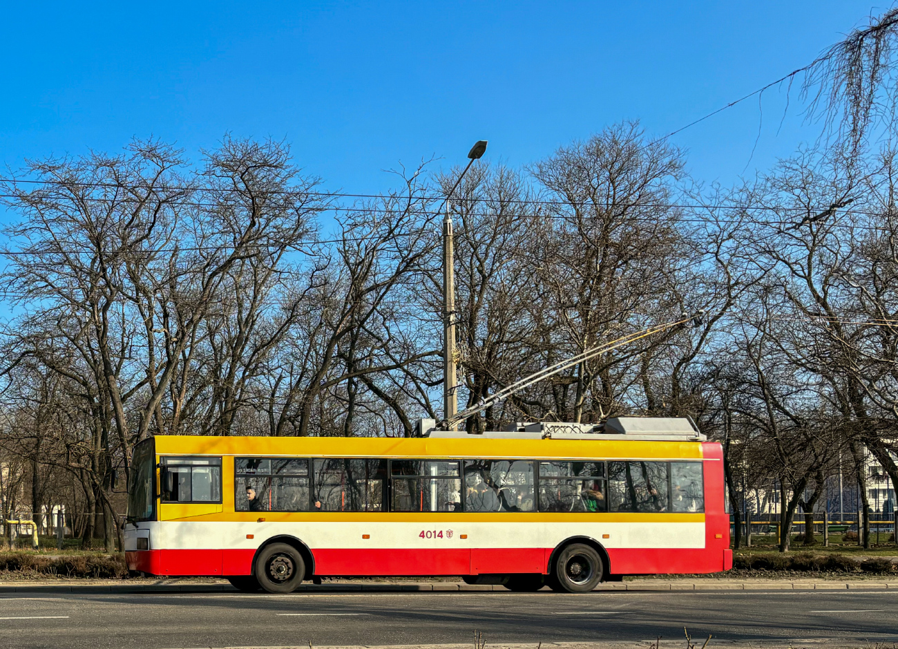 Одесса, Škoda 21Tr КВП ОД № 4014