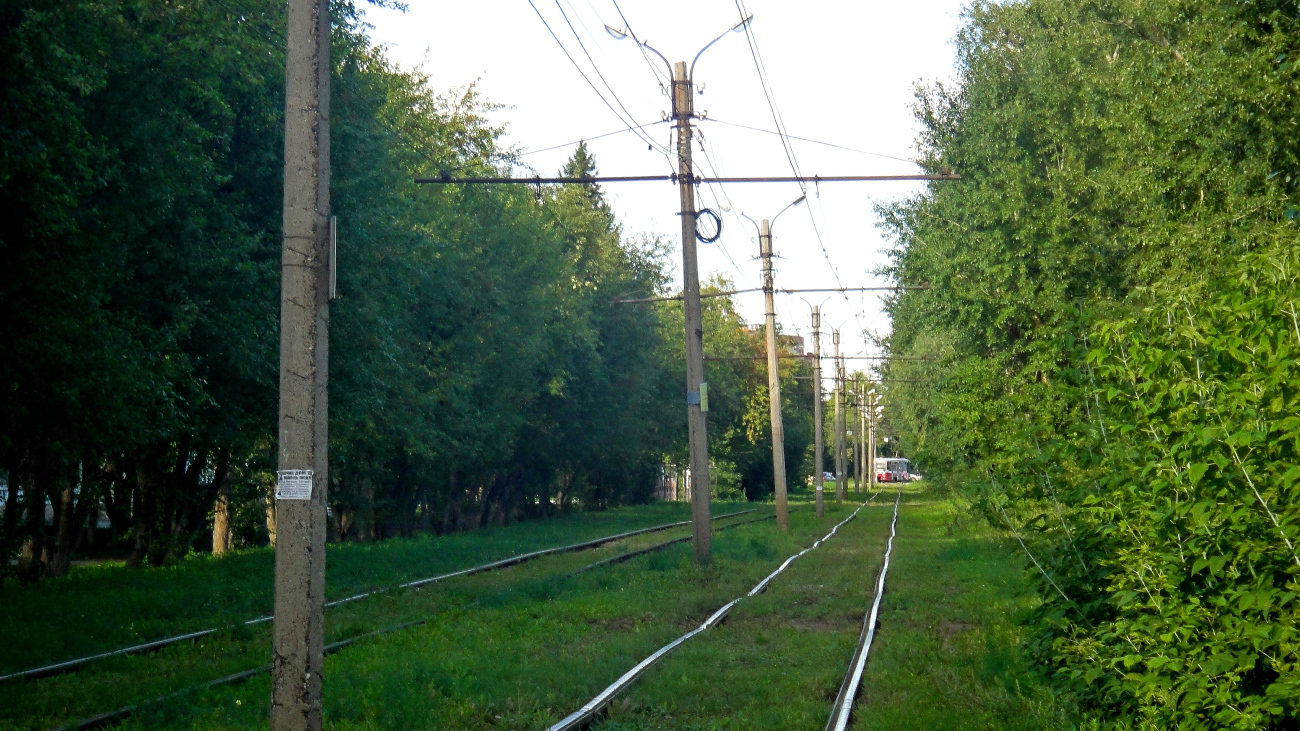 Novosibirskas — Tram road