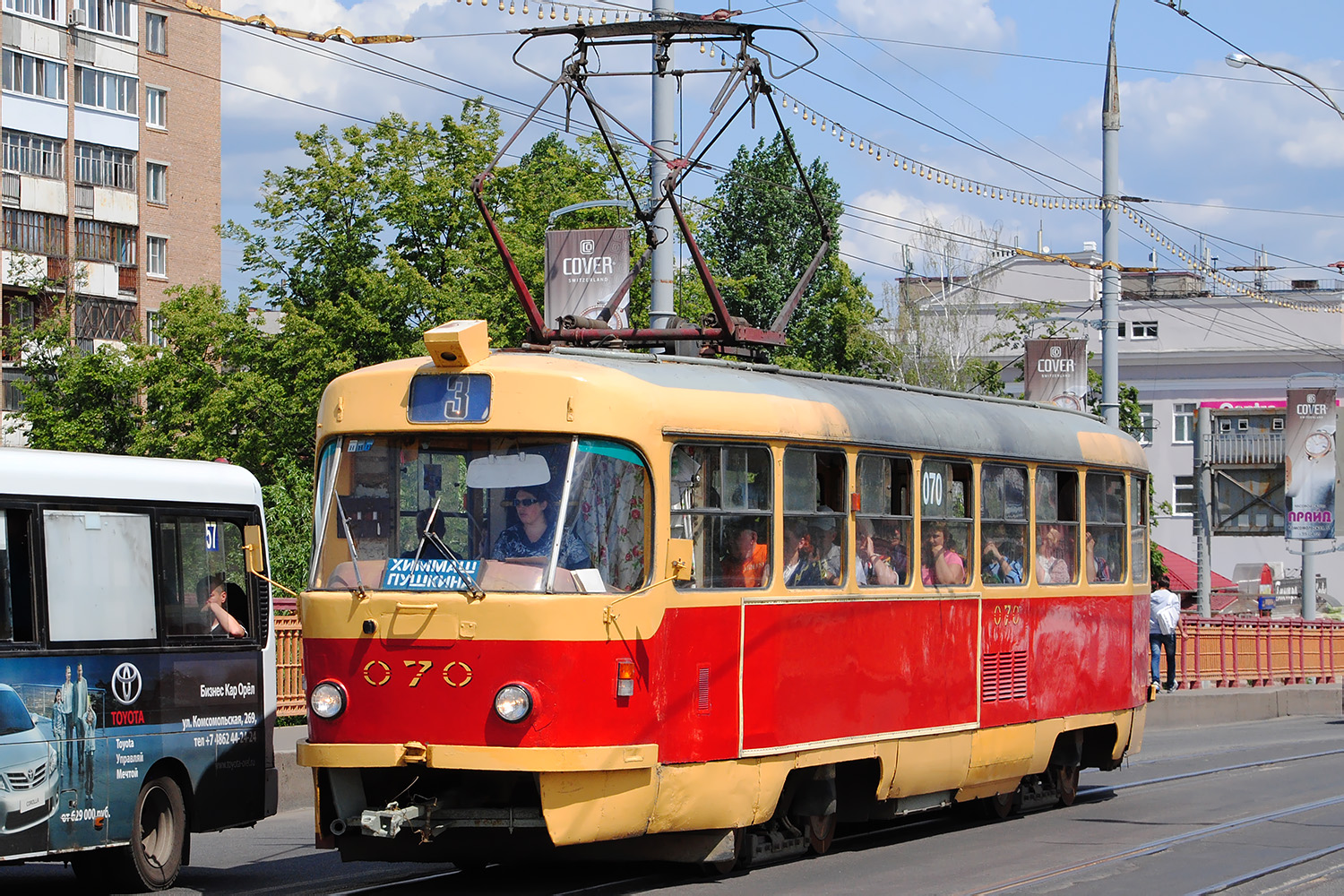 Орёл, Tatra T3SU № 070