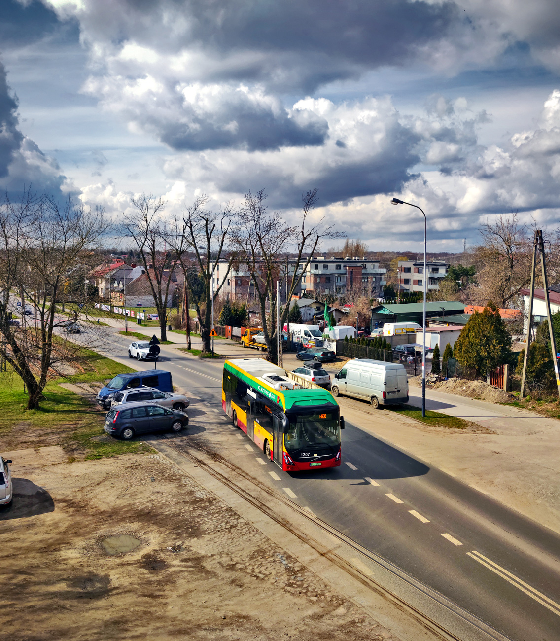 Лодзь, Volvo 7900E № 1207; Лодзь — Недействующие линии