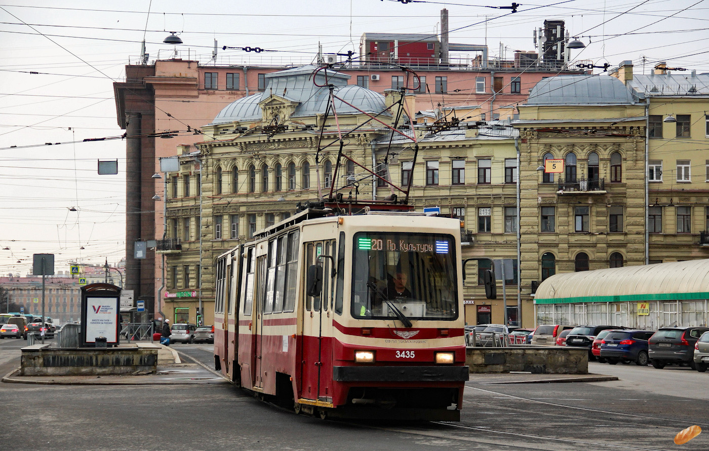 Санкт-Петербург, ЛВС-86К № 3435