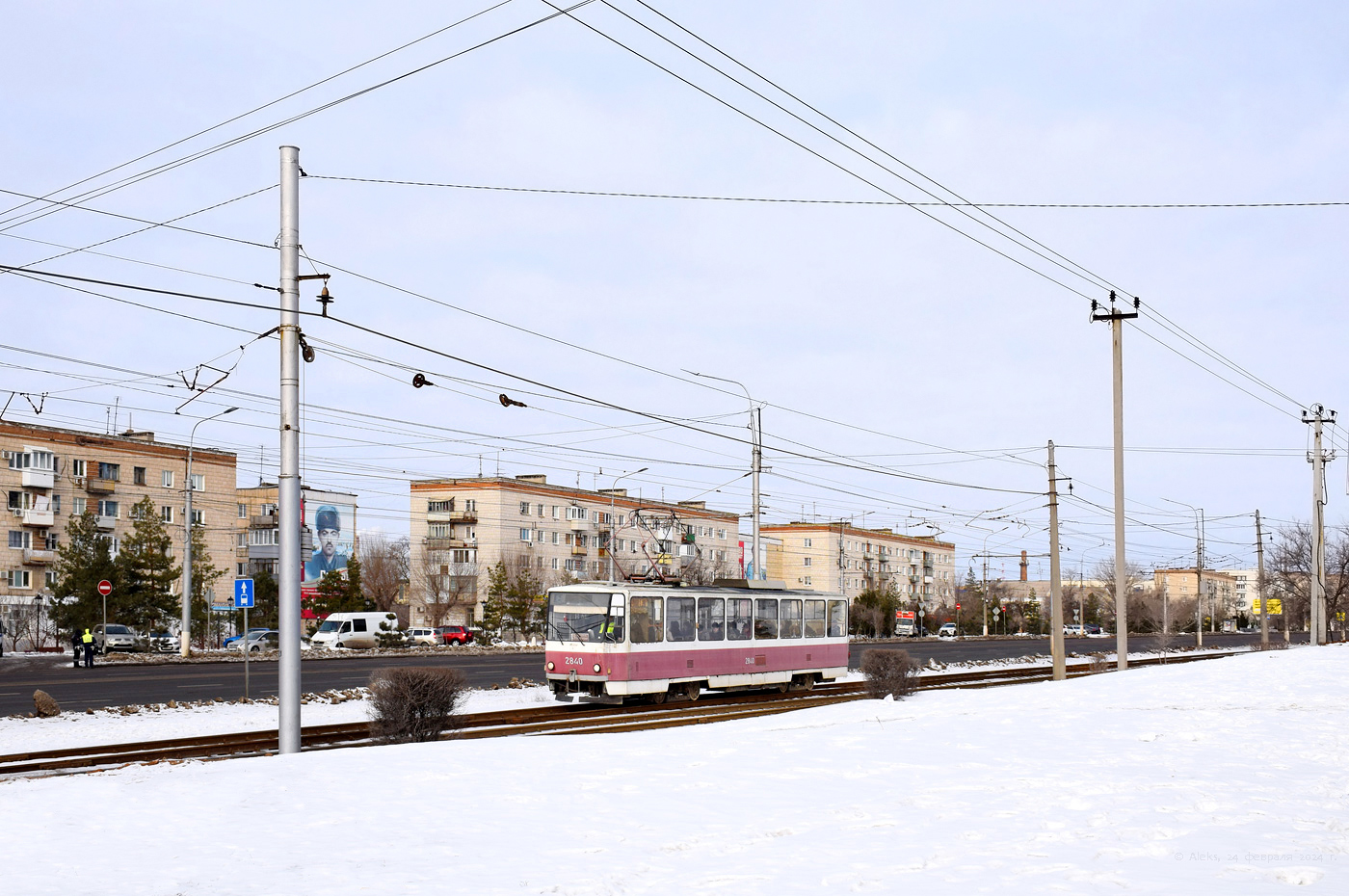Волгоград, Tatra T6B5SU № 2840