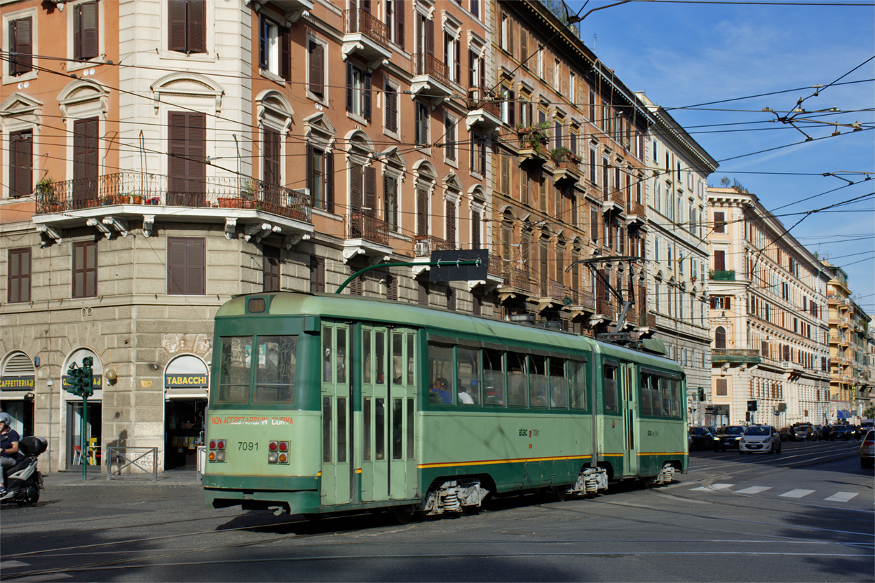 Рим, Treno Articolato Stanga (TAS) № 7091