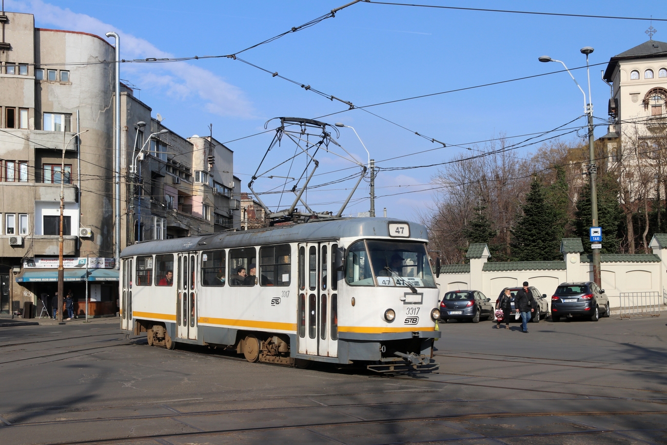 Бухарест - Илфов, Tatra T4R № 3317