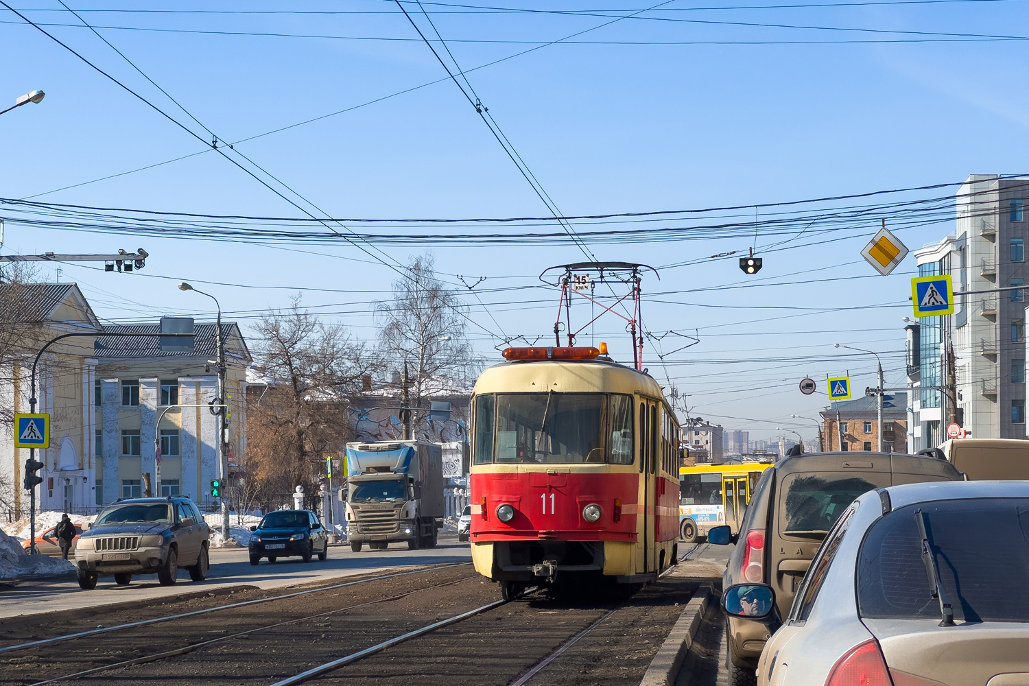 Ижевск, Tatra T3SU (двухдверная) № 11