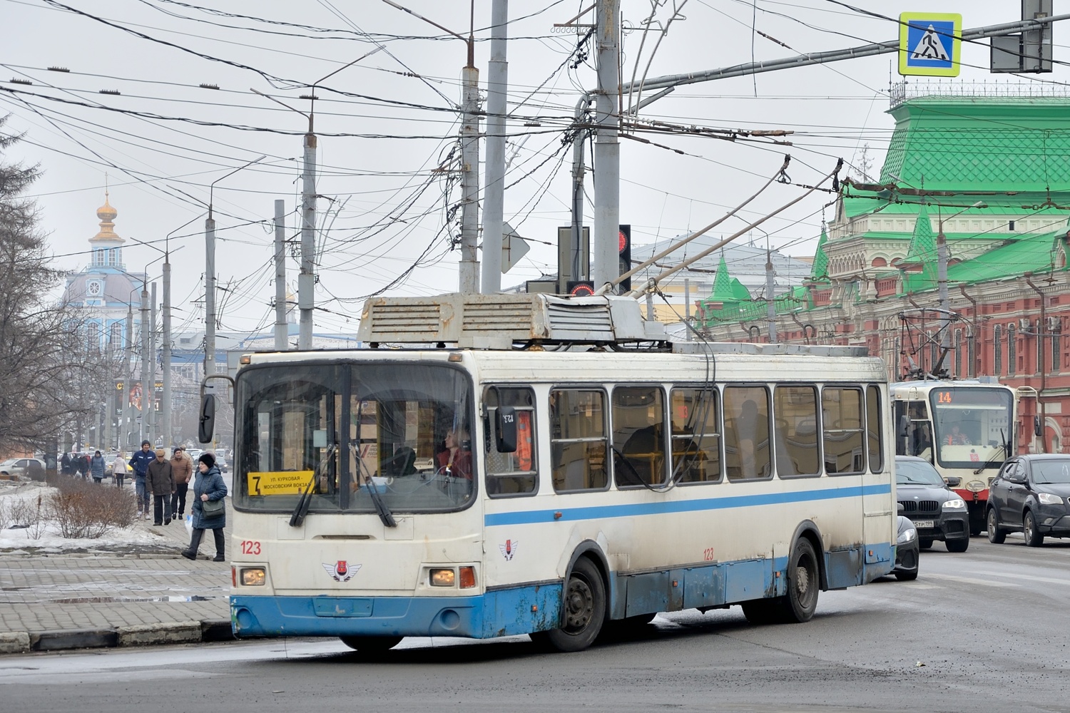 Тула, ЛиАЗ-5280 № 123