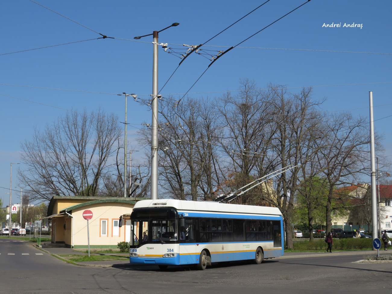 Дебрецен, Solaris Trollino II 12 Ganz-Škoda D № 384