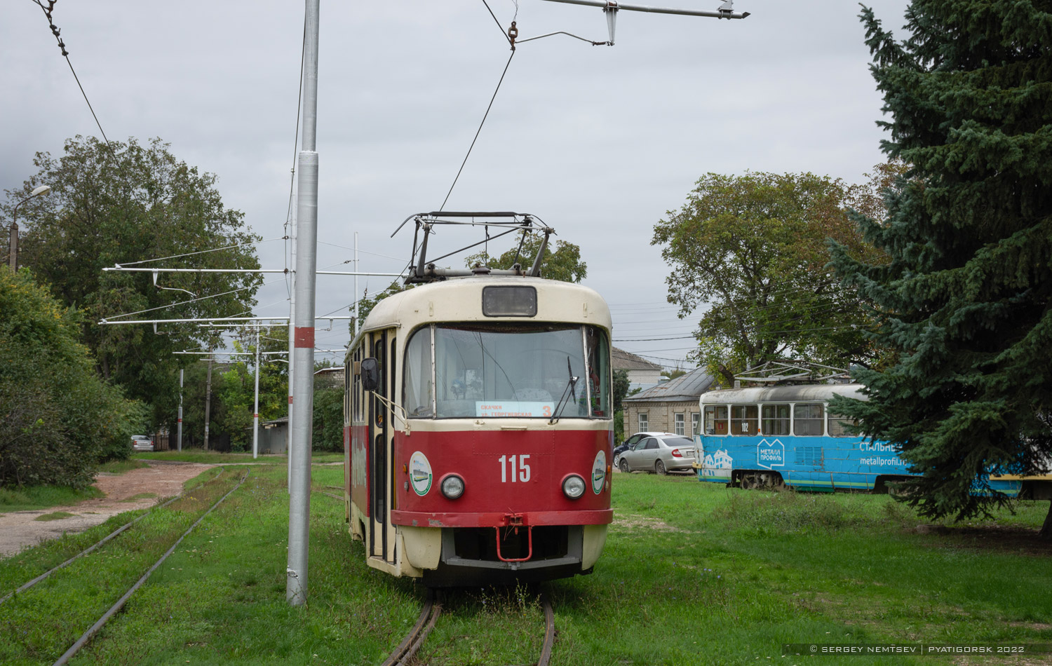 Pyatigorsk, Tatra T3SU č. 115 Pyatigorsk, Tatra T3SU č. 115