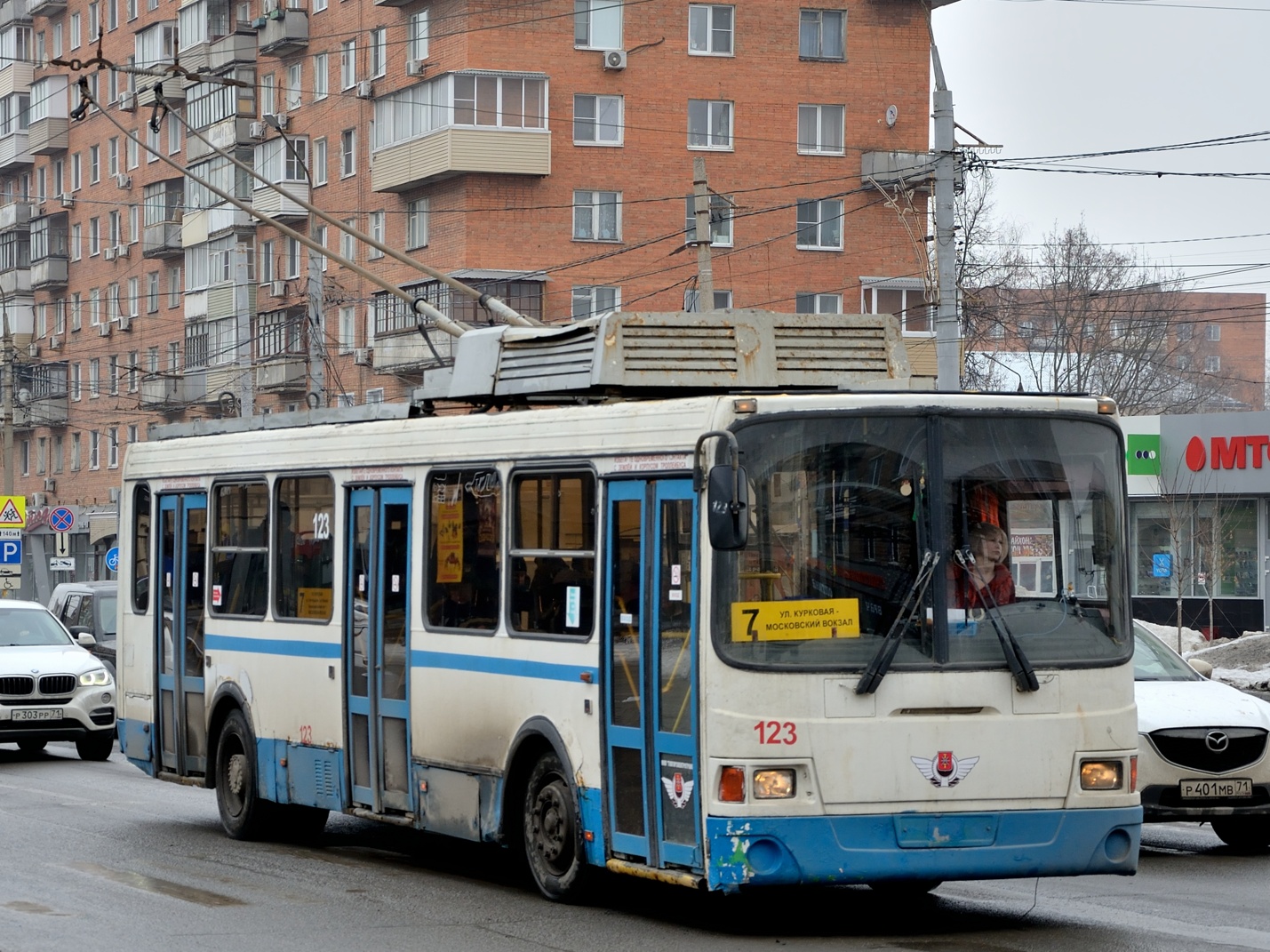 Тула, ЛиАЗ-5280 № 123