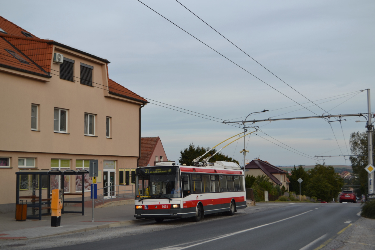 Брно, Škoda 21Tr № 3031