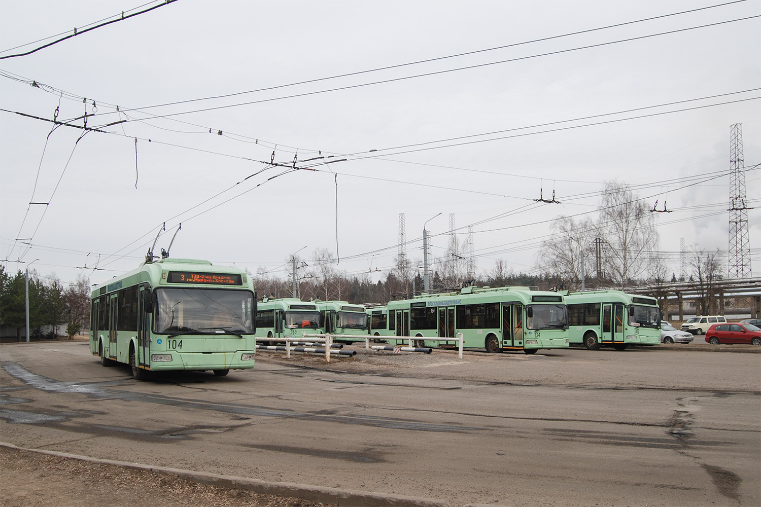 Mogilev, BKM 32102 Nr. 104; Mogilev — Terminal stations
