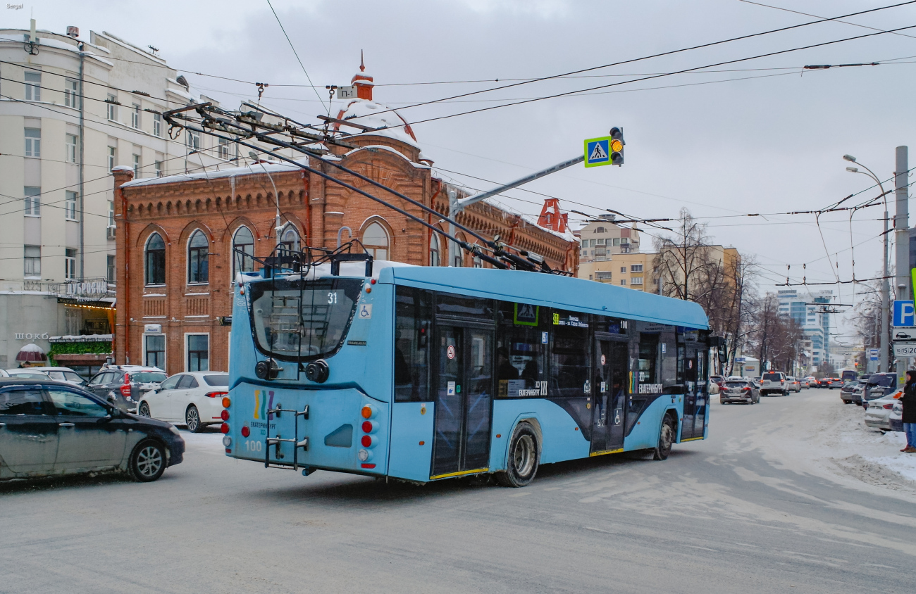 Екатеринбург, ВМЗ-5298.01 «Авангард» № 100
