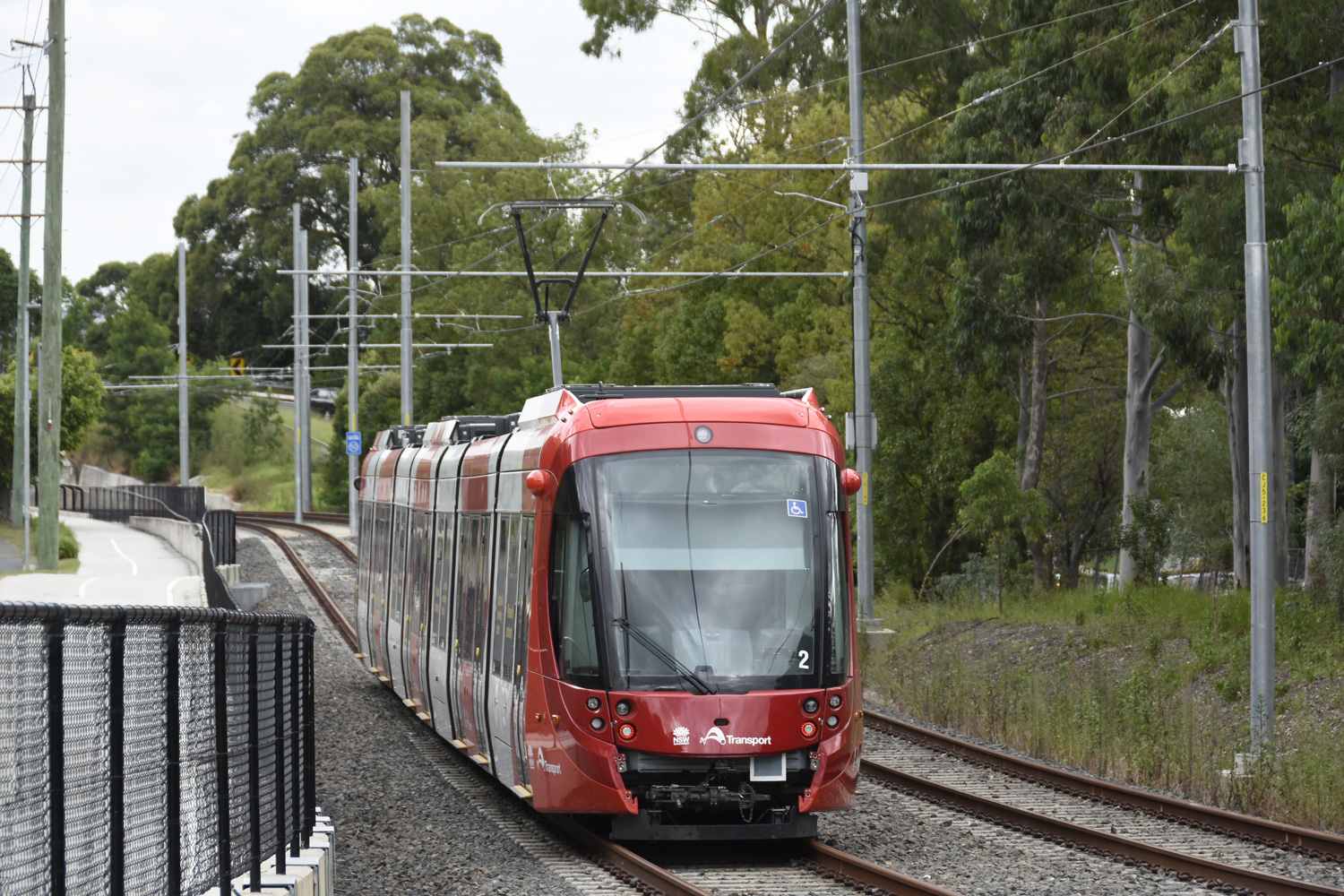 Сидней, CAF Urbos 100 № 2162 (2)