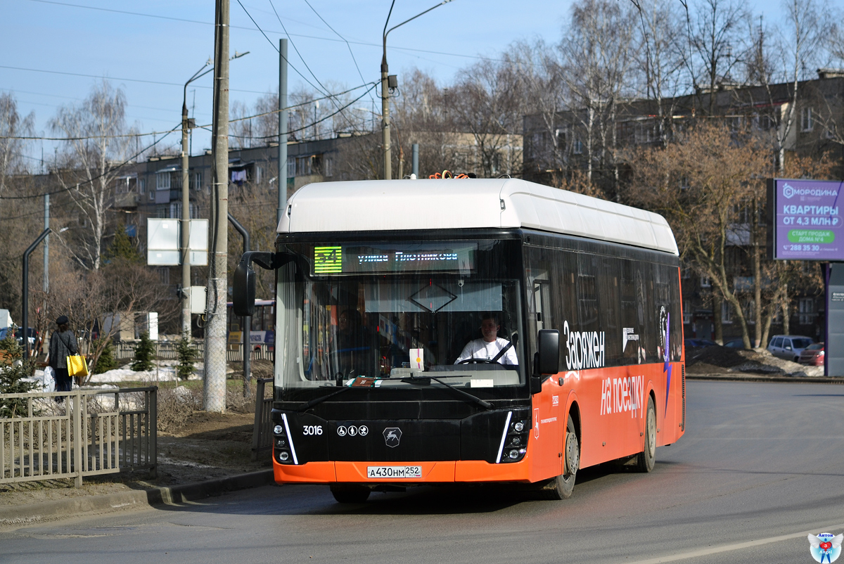 Нижний Новгород, ЛиАЗ-6274 № 3016