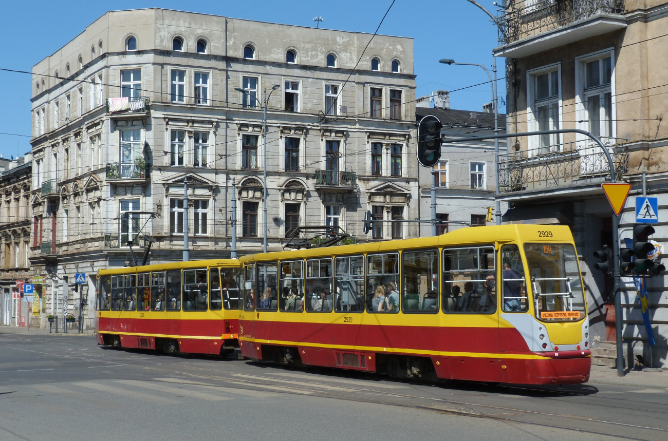 Лодзь, Konstal 805NaND/2 № 2929