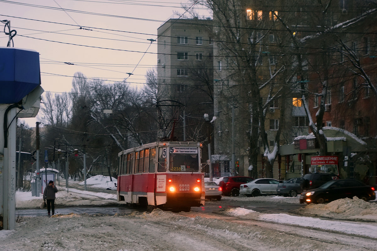 Саратов, 71-605 (КТМ-5М3) № 2239