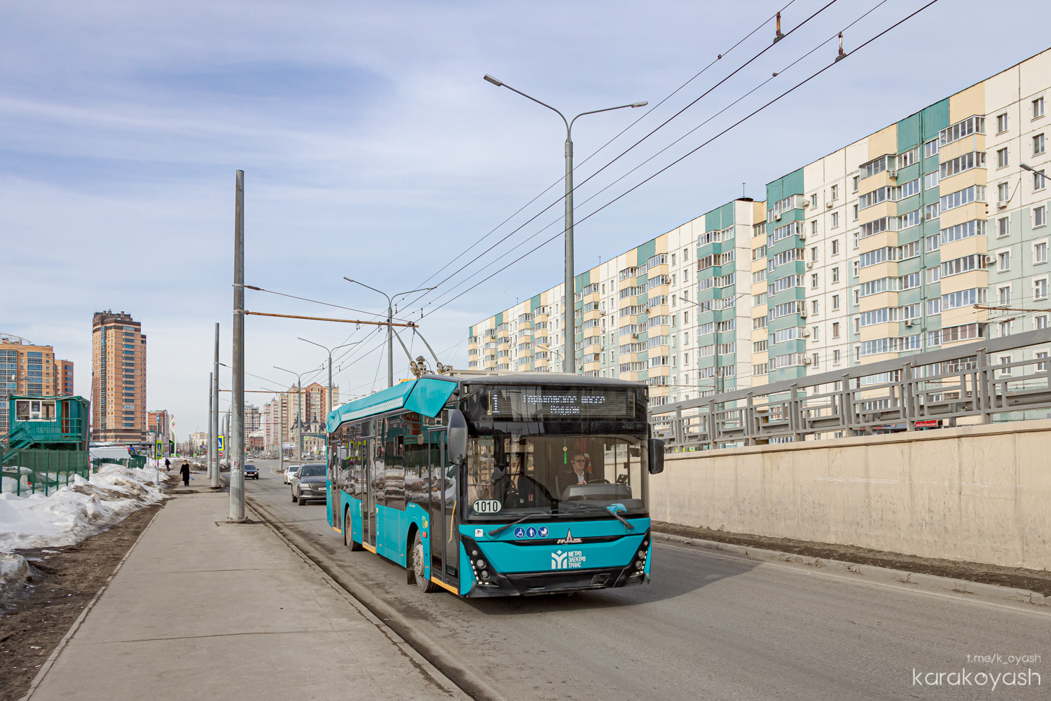 Казань, МАЗ-303Т22 № 1010