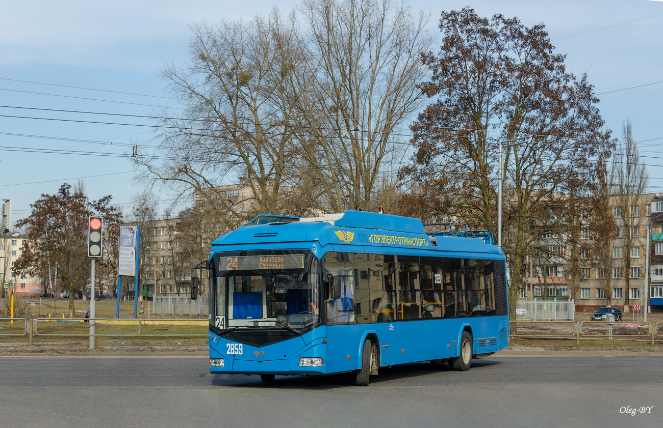 Гомель, БКМ 32100D № 2859; Гомель — Движение на участках с использованием автономного хода